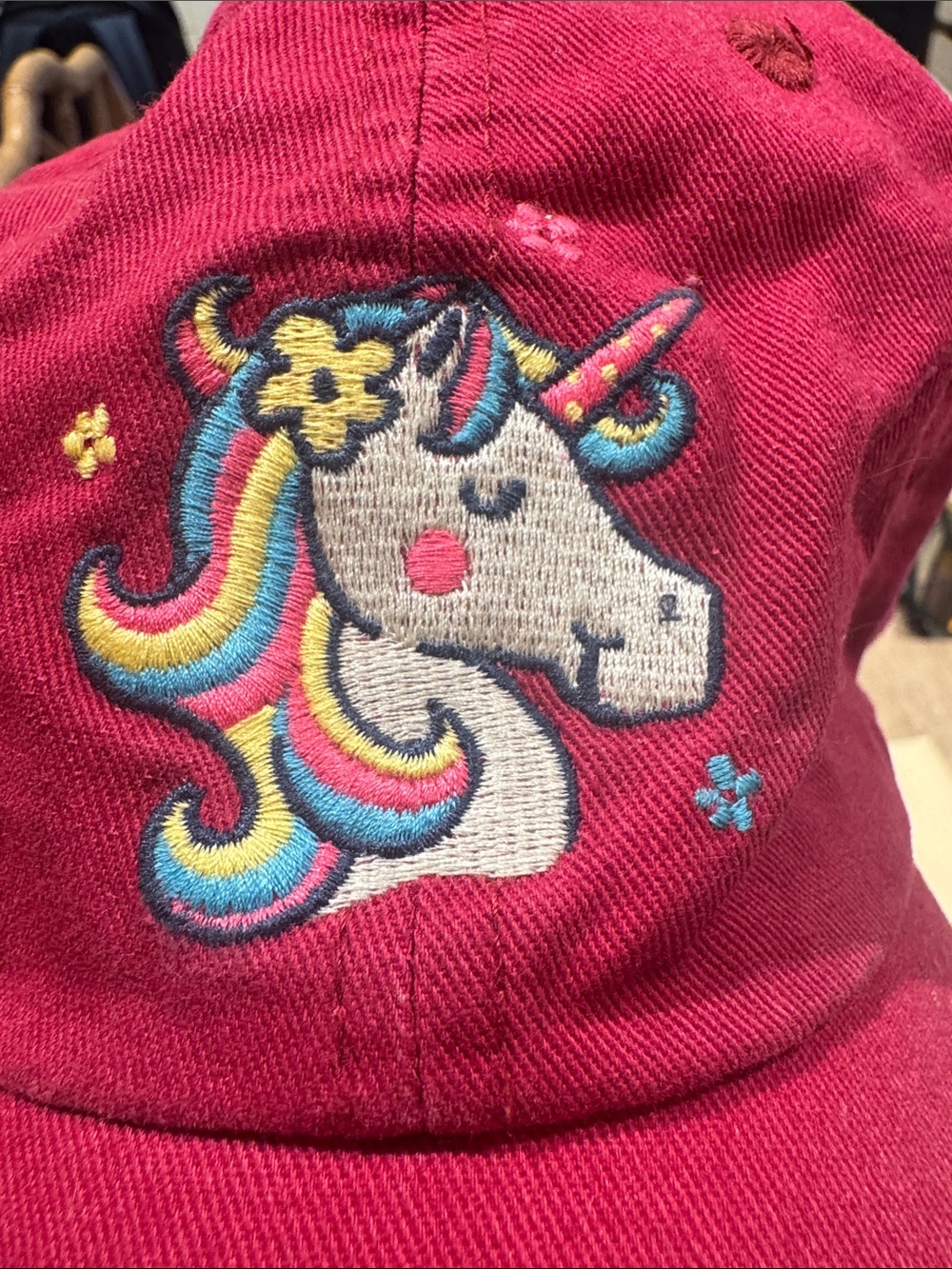 Life Is Good Raspberry Pink Unicorn Cap - Picture 3 of 3